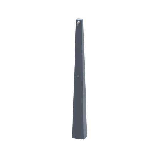 konische Edelstahl-Duschsäule mit einem Duscharm — SPS 04.1