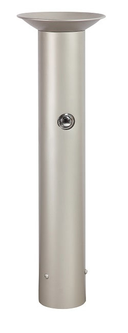 Stainless steel freestanding drinking fountain (indoor/outdoor) — AFO 02-II